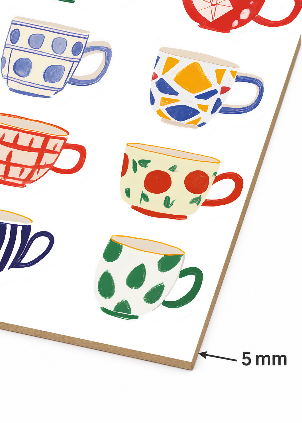Cuadro Decorativo Mural Sin Marco 5mm - Cafe Coffee Mood XIV 1