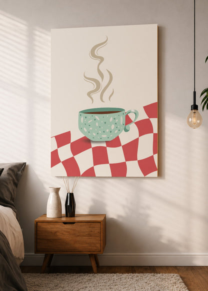 Cuadro Decorativo Mural Sin Marco 5mm - Coffee Mood XXI