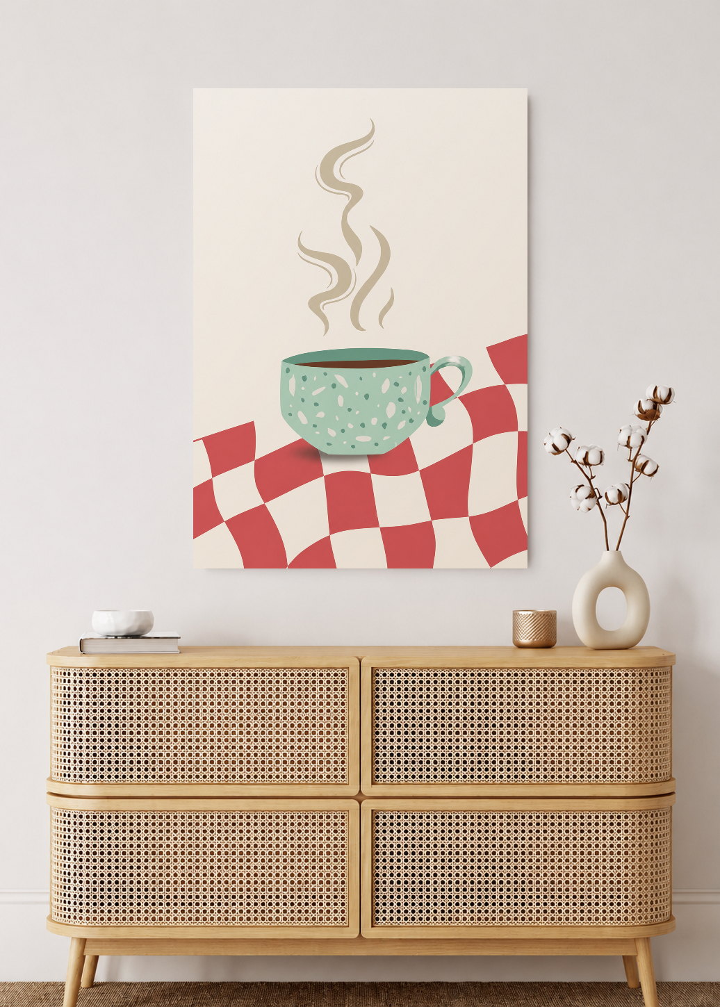 Cuadro Decorativo Mural Sin Marco 5mm - Coffee Mood XXI