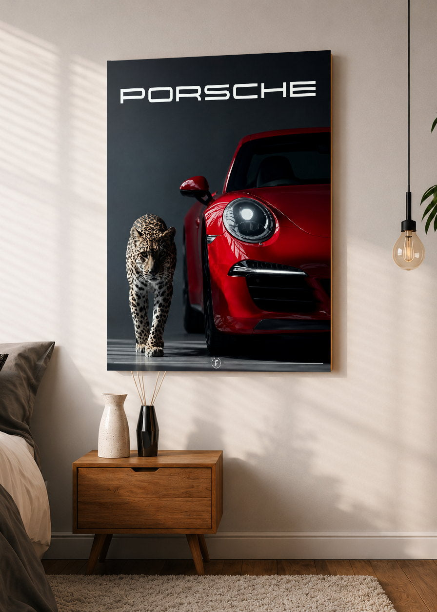 Cuadro Decorativo Mural Sin Marco 5mm - Deportes Autos The Man Cave Collection III