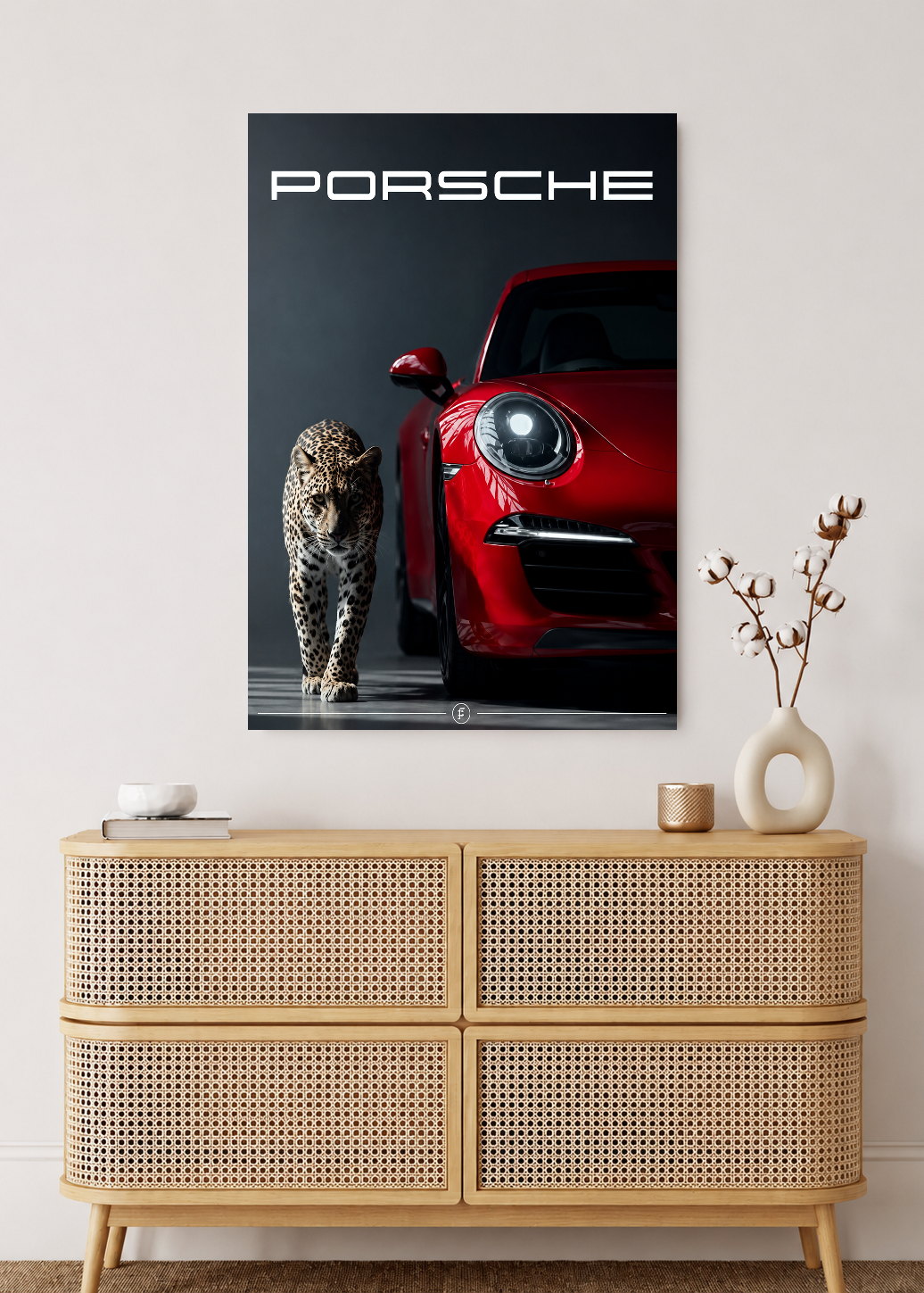 Cuadro Decorativo Mural Sin Marco 5mm - Deportes Autos The Man Cave Collection III