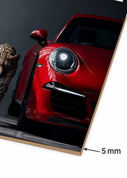 Cuadro Decorativo Mural Sin Marco 5mm - Deportes Autos The Man Cave Collection III