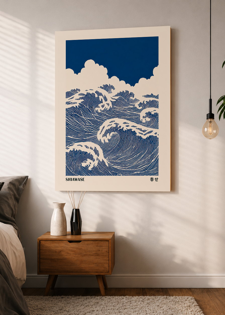 Cuadro Decorativo Mural Sin Marco 5mm - Japandi, Decoración Japonesa III