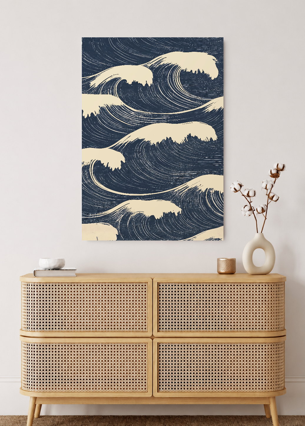 Cuadro Decorativo Mural Sin Marco 5mm - Japandi, Decoración Japonesa IV