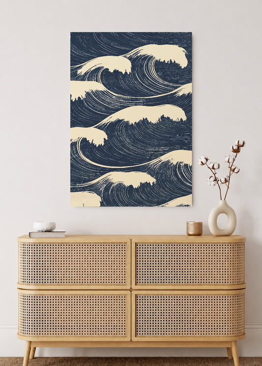 Cuadro Decorativo Mural Sin Marco 5mm - Japandi, Decoración Japonesa IV