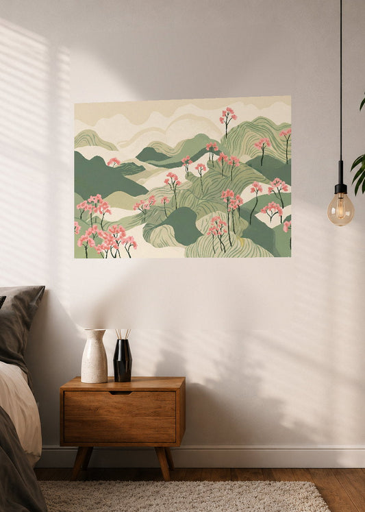 Cuadro Decorativo Mural Sin Marco 5mm - Japandi, Decoración Japonesa XIV