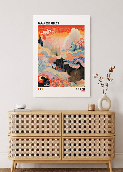 Cuadro Decorativo Mural Sin Marco 5mm - Japandi, Decoración Japonesa XI