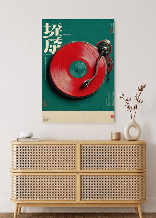 Cuadro Decorativo Mural Sin Marco 5mm - Japandi, Vinilo