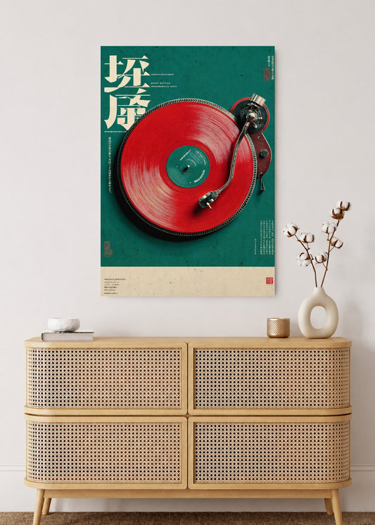 Cuadro Decorativo Mural Sin Marco 5mm - Japandi, Vinilo
