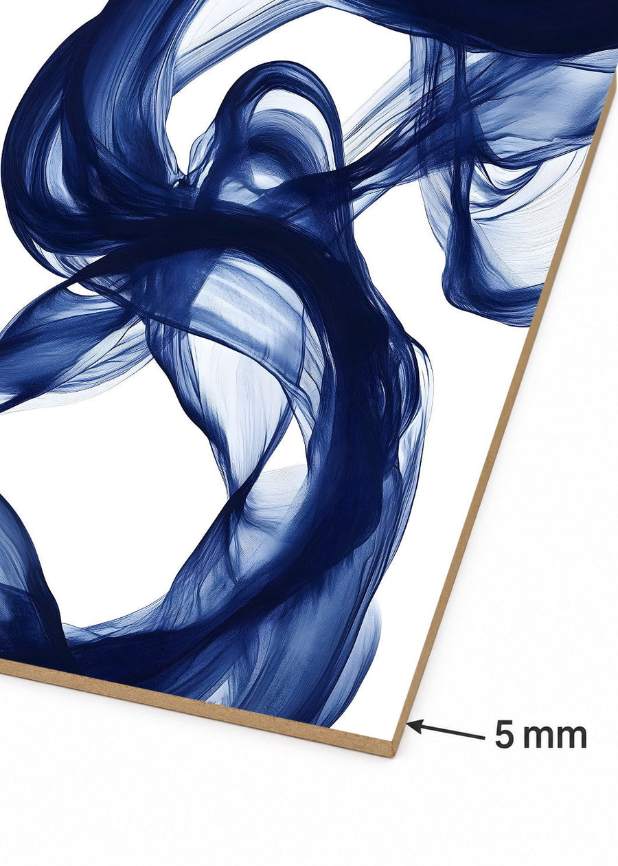 Detalle del canto de MDF de 5 mm