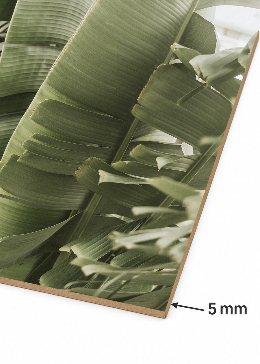 Detalle del canto de MDF de 5 mm