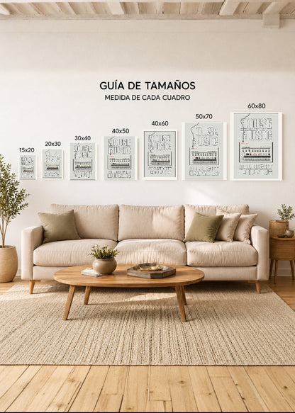 Cuadro Decorativo Mural Sin Marco 5mm - Póster, Música, House Music