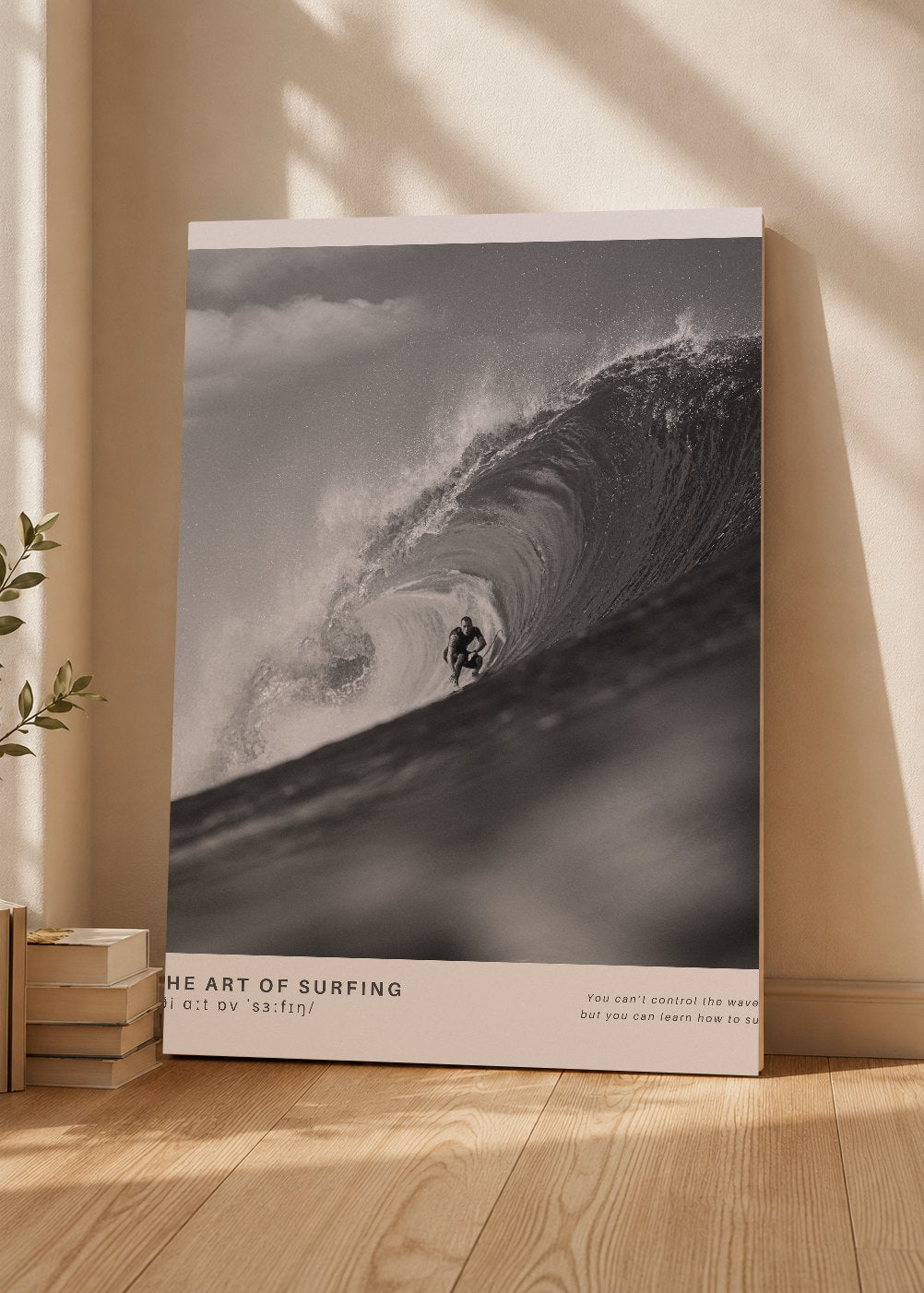 Cuadro Decorativo Mural Sin Marco 5mm - Surf, Playa, Tabla, Olas