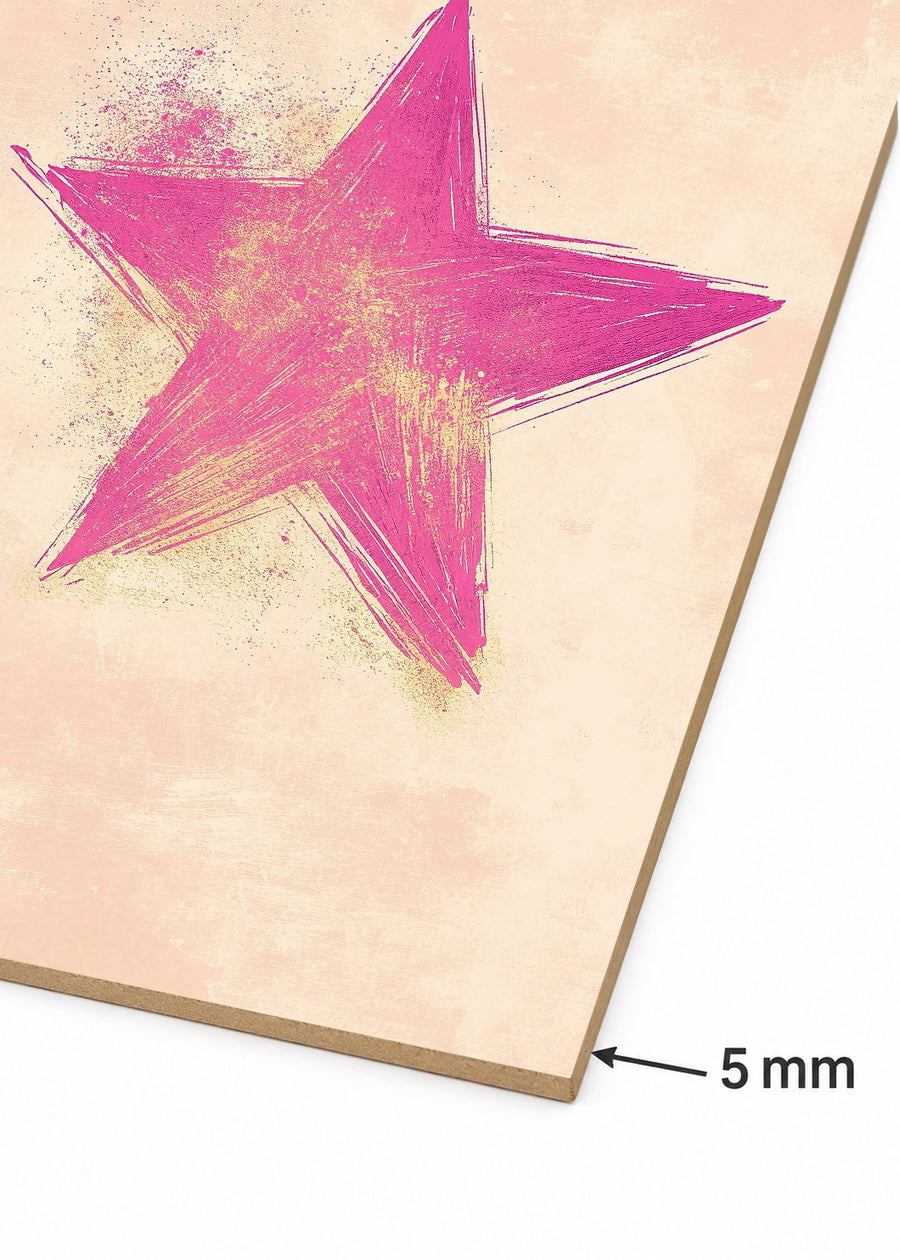 Detalle del canto de MDF de 5 mm