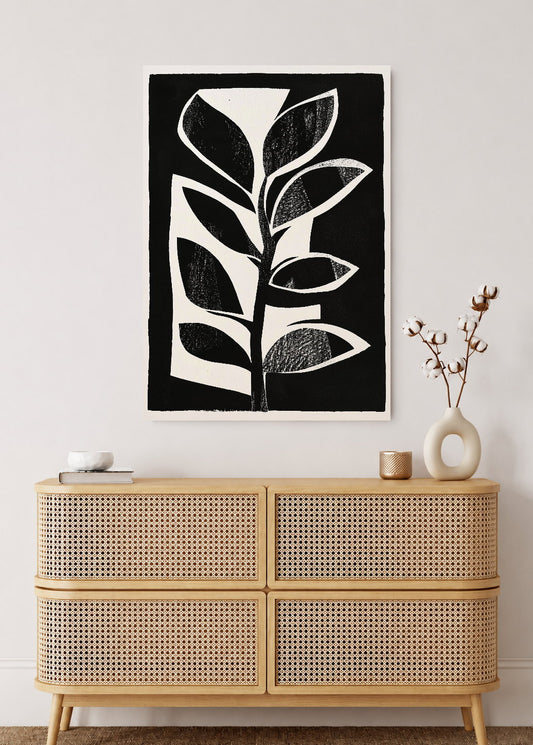 Cuadro Decorativo Mural Sin Marco 5mm - Trendy, Flores Jarrón Turquesa Rosa