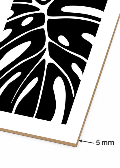 Set x2 Cuadros Decorativos Mural Sin Marco 5mm - Botánicos, Plantas, Botanic Vibes XXVII