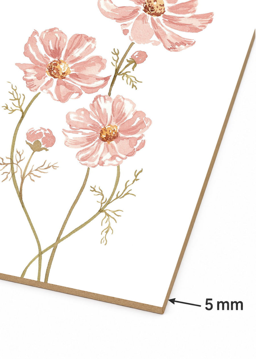 Detalle del canto de MDF de 5 mm
