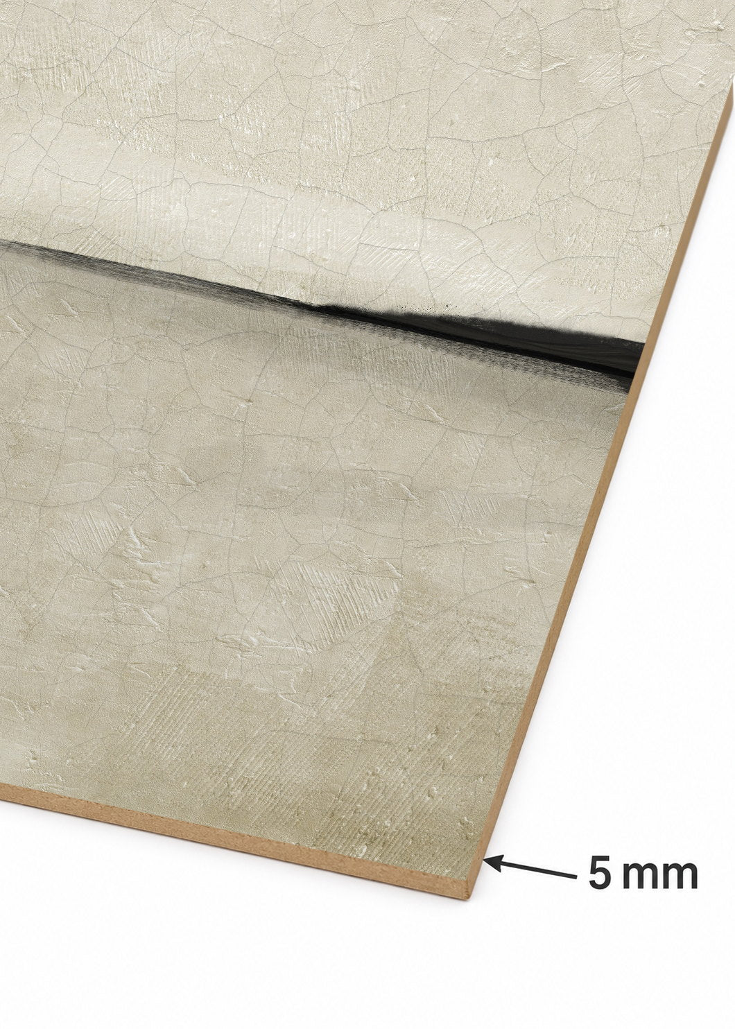 Set x3 Cuadros Decorativos Mural Sin Marco 5mm - Abstractos, pintura, negro, beige