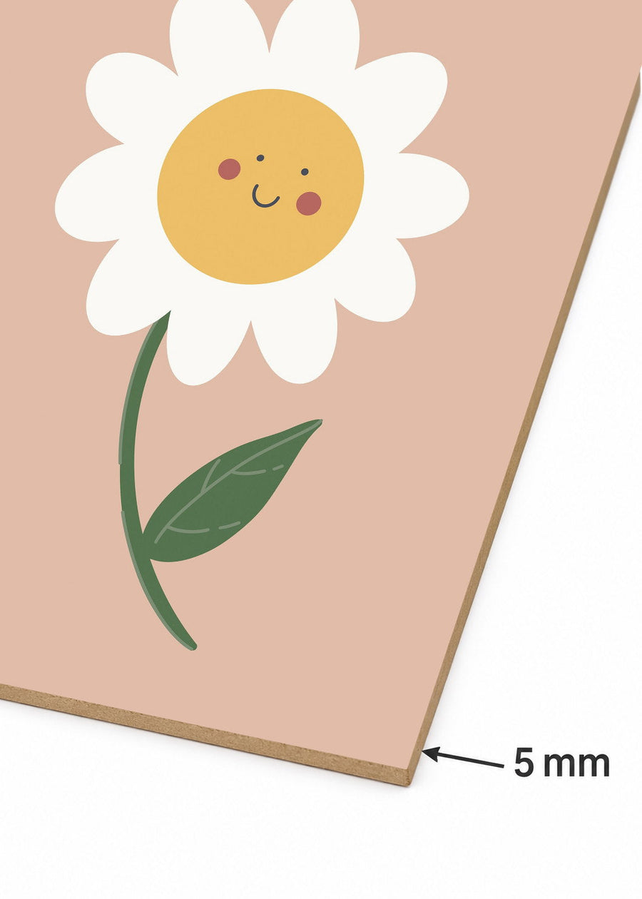 Detalle del canto de MDF de 5 mm