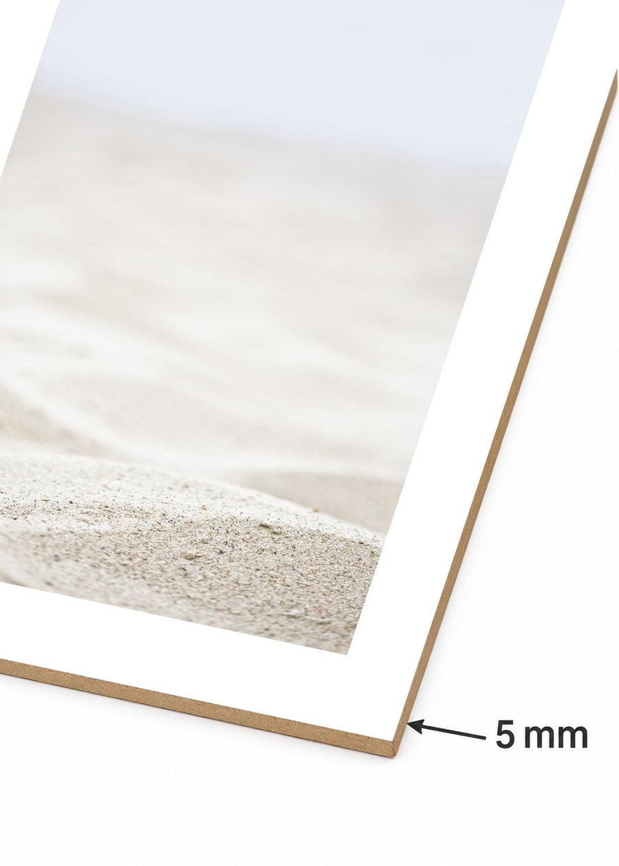 Detalle del canto de MDF de 5 mm