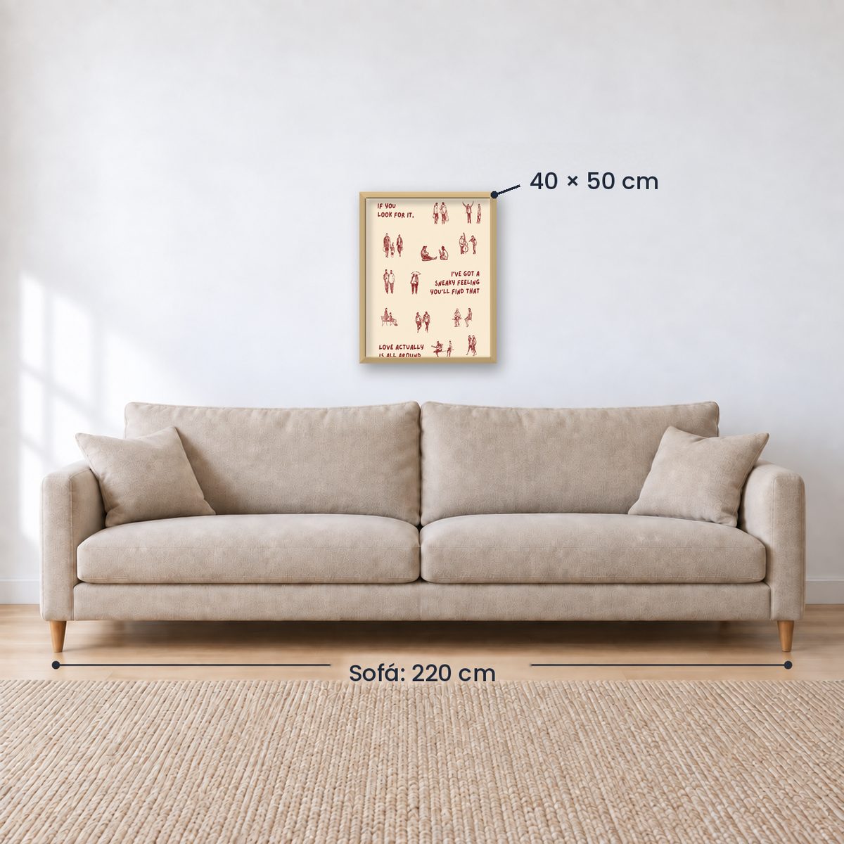 Cuadro Decorativo Abstractos, Ilustraciones Modernas Frases Motivación