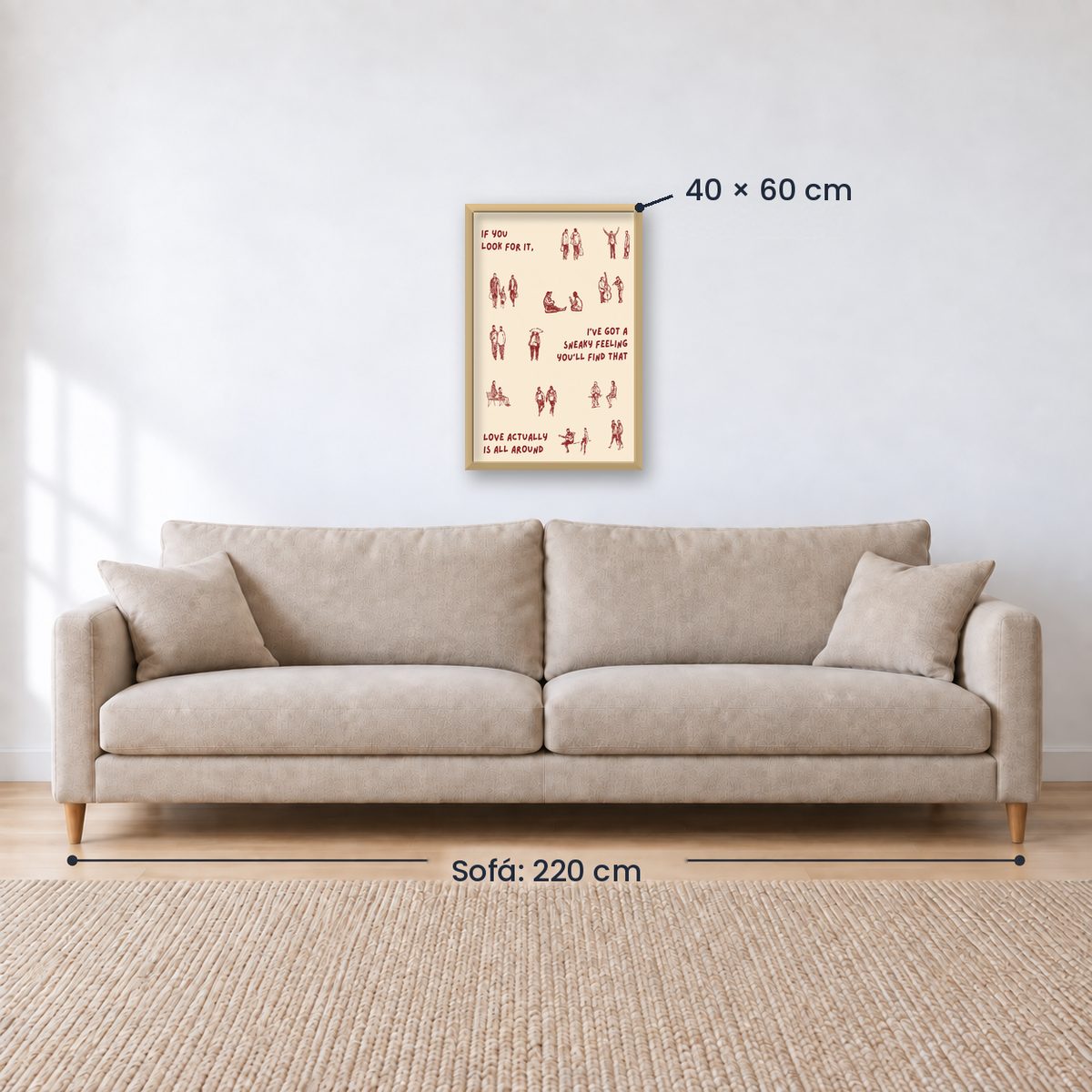 Cuadro Decorativo Abstractos, Ilustraciones Modernas Frases Motivación