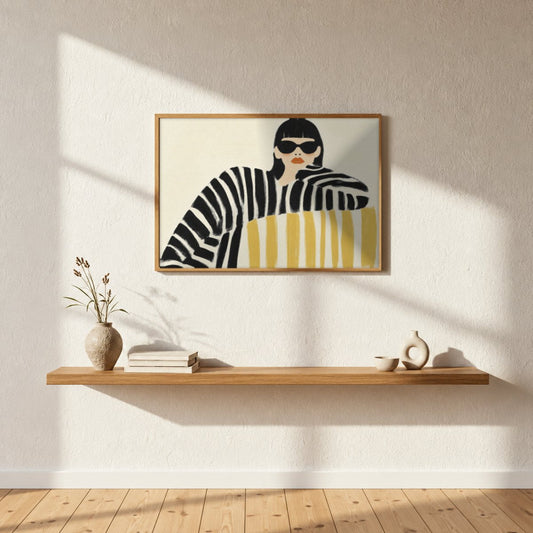 Cuadro Decorativo Abstractos, Ilustraciones Modernas XXXIX