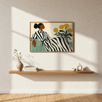 Cuadro Decorativo Abstractos, Ilustraciones Modernas XXXVIII