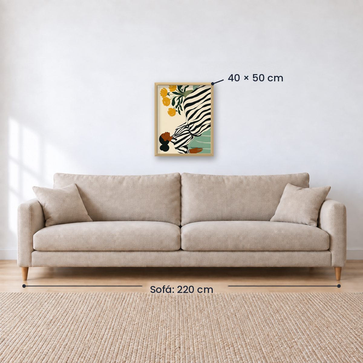 Cuadro Decorativo Abstractos, Ilustraciones Modernas XXXVIII
