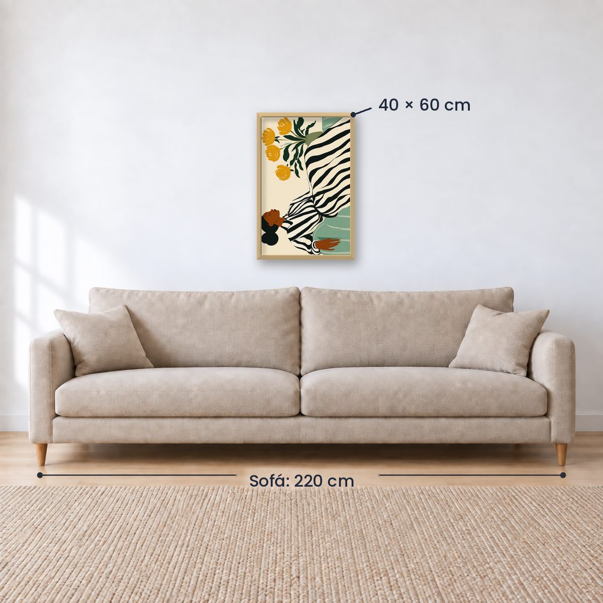 Cuadro Decorativo Abstractos, Ilustraciones Modernas XXXVIII