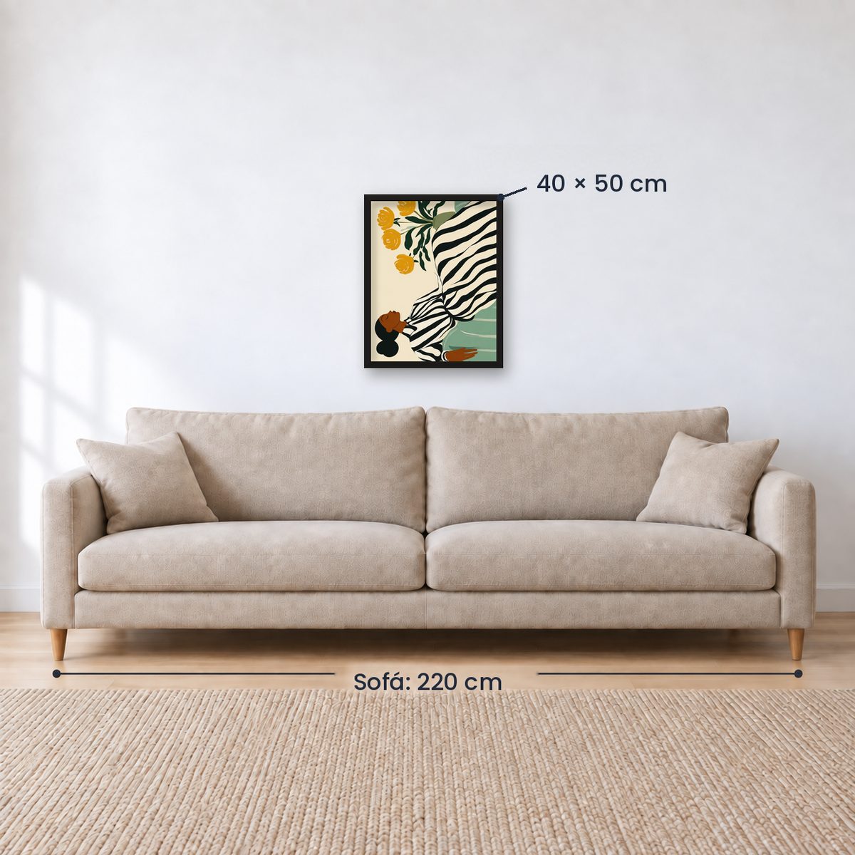 Cuadro Decorativo Abstractos, Ilustraciones Modernas XXXVIII