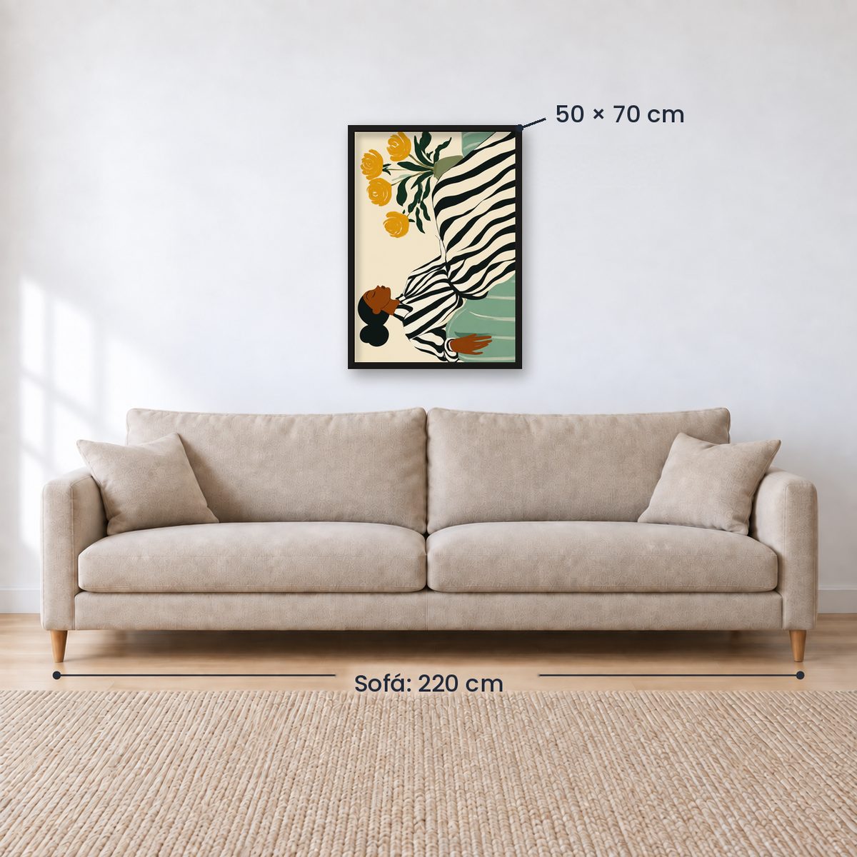 Cuadro Decorativo Abstractos, Ilustraciones Modernas XXXVIII