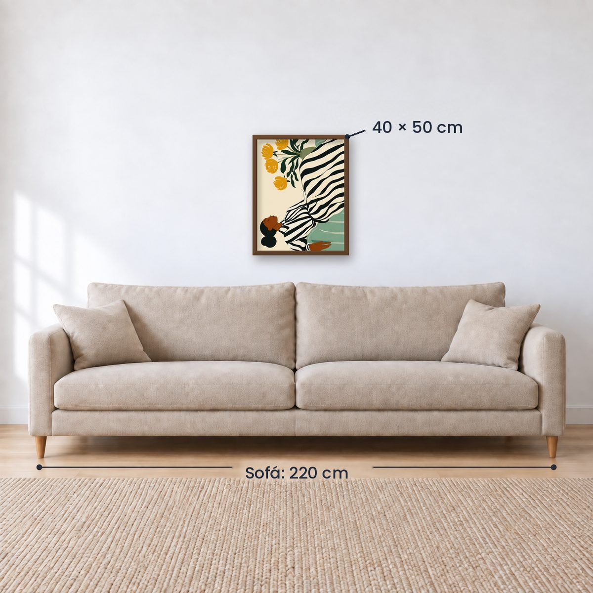 Cuadro Decorativo Abstractos, Ilustraciones Modernas XXXVIII