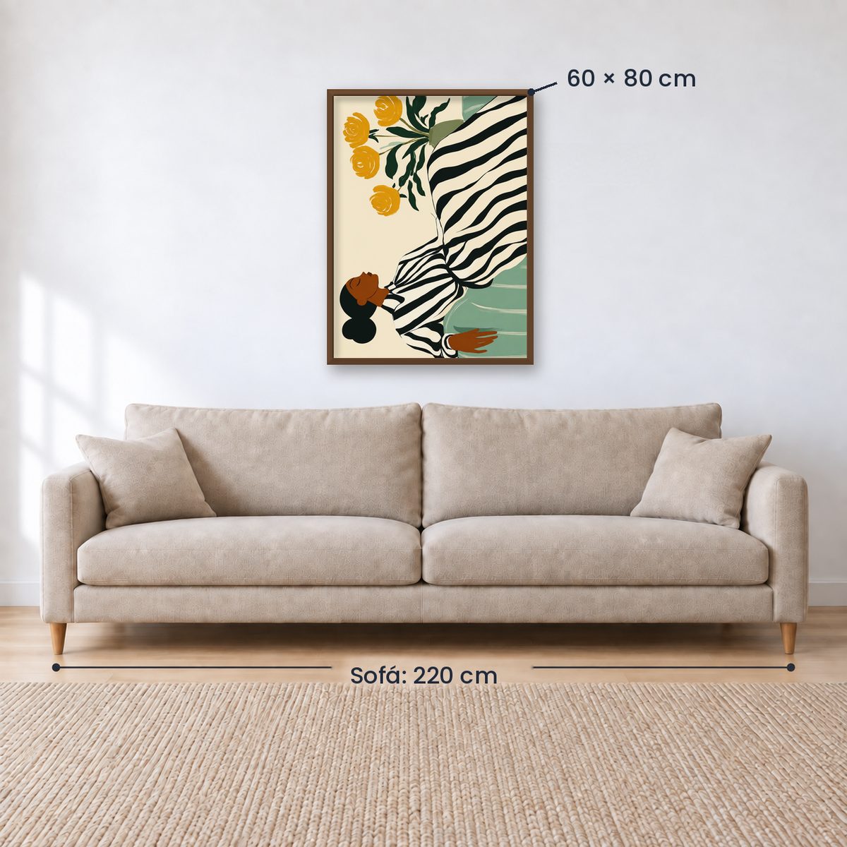 Cuadro Decorativo Abstractos, Ilustraciones Modernas XXXVIII