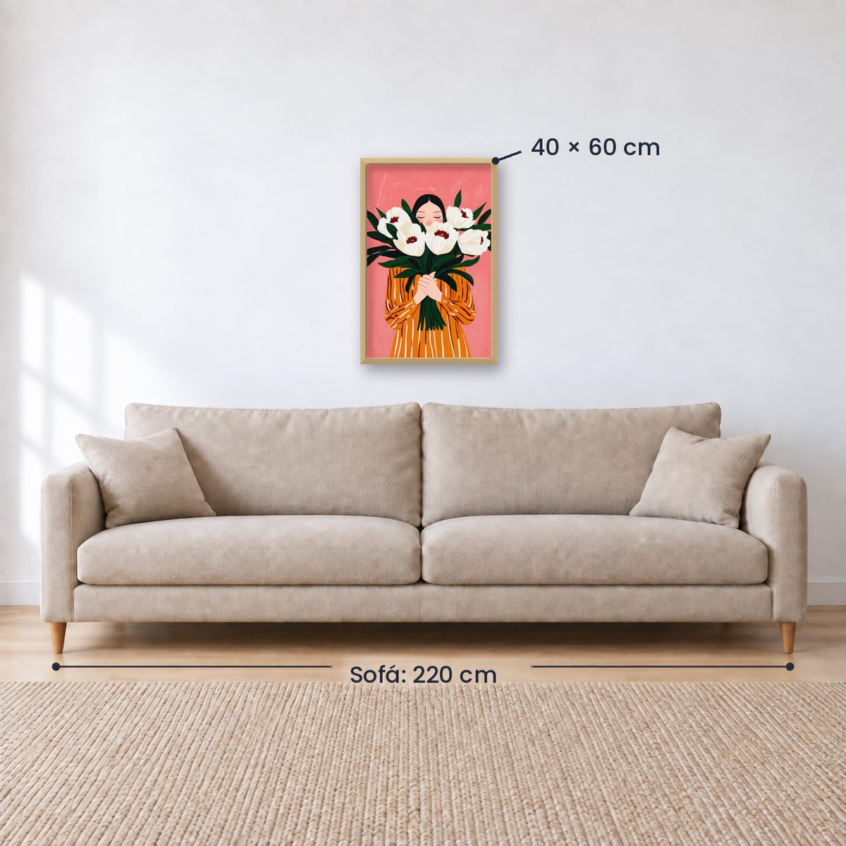 Cuadro Decorativo Abstractos, Ilustraciones Modernas XXXX