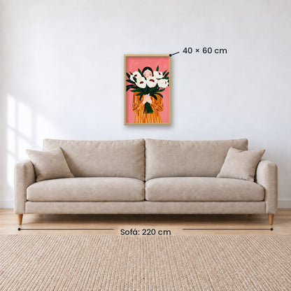Cuadro Decorativo Abstractos, Ilustraciones Modernas XXXX
