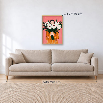 Cuadro Decorativo Abstractos, Ilustraciones Modernas XXXX