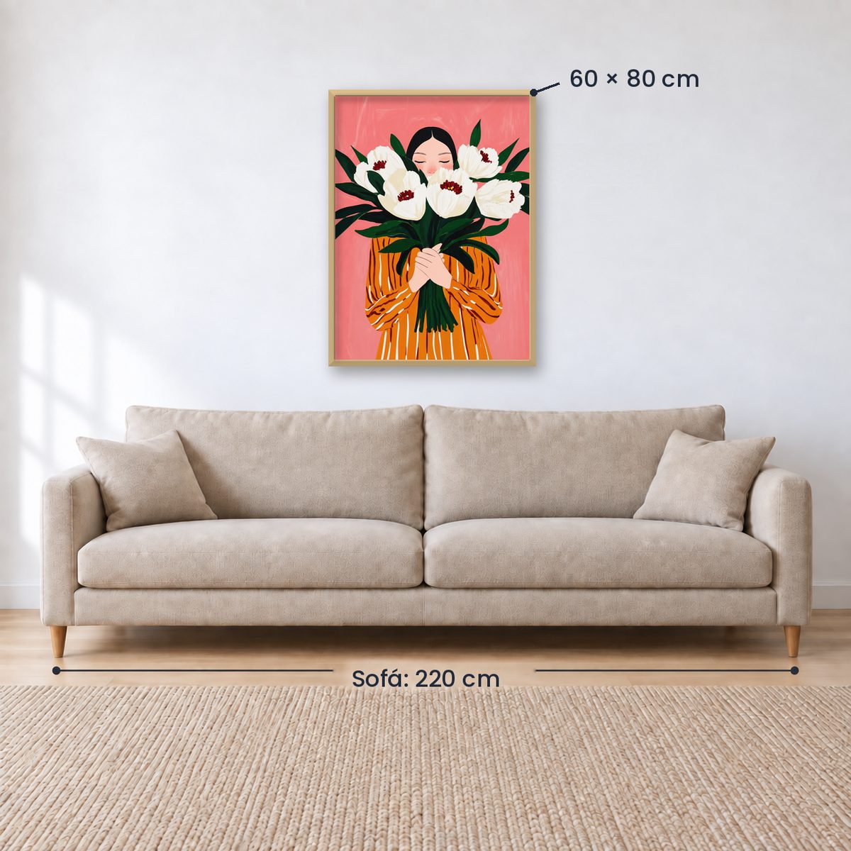 Cuadro Decorativo Abstractos, Ilustraciones Modernas XXXX