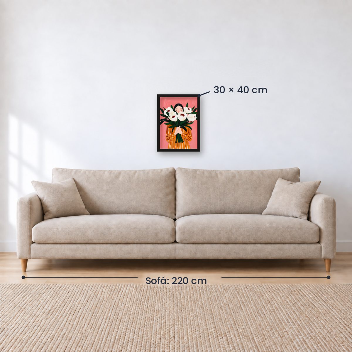 Cuadro Decorativo Abstractos, Ilustraciones Modernas XXXX