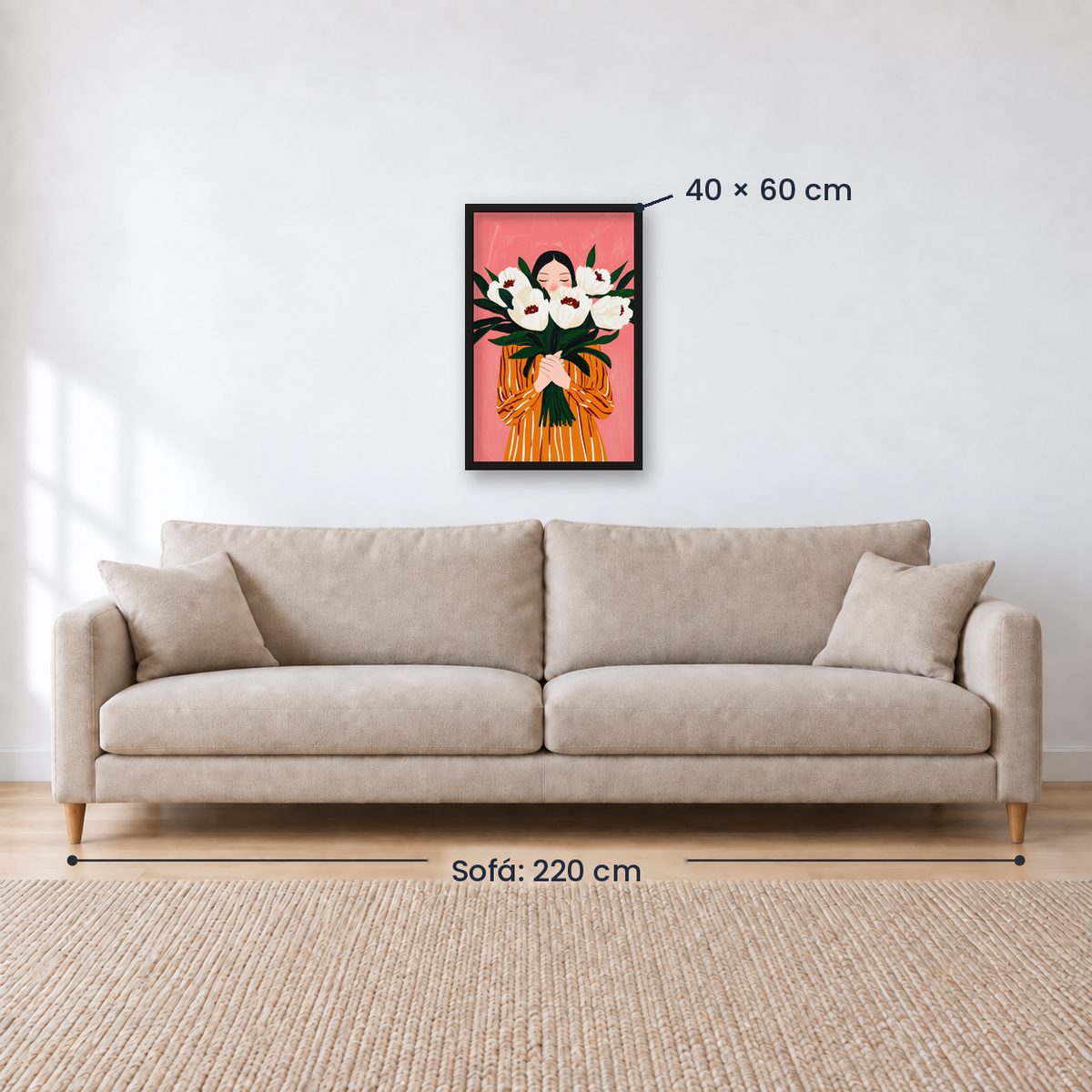 Cuadro Decorativo Abstractos, Ilustraciones Modernas XXXX