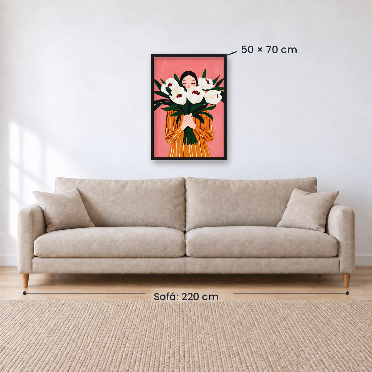 Cuadro Decorativo Abstractos, Ilustraciones Modernas XXXX