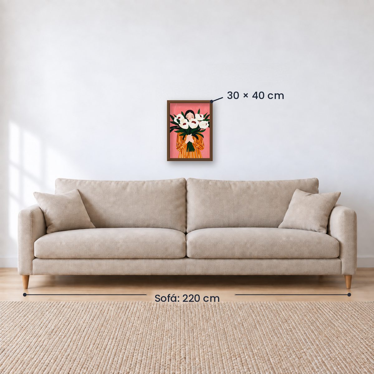 Cuadro Decorativo Abstractos, Ilustraciones Modernas XXXX
