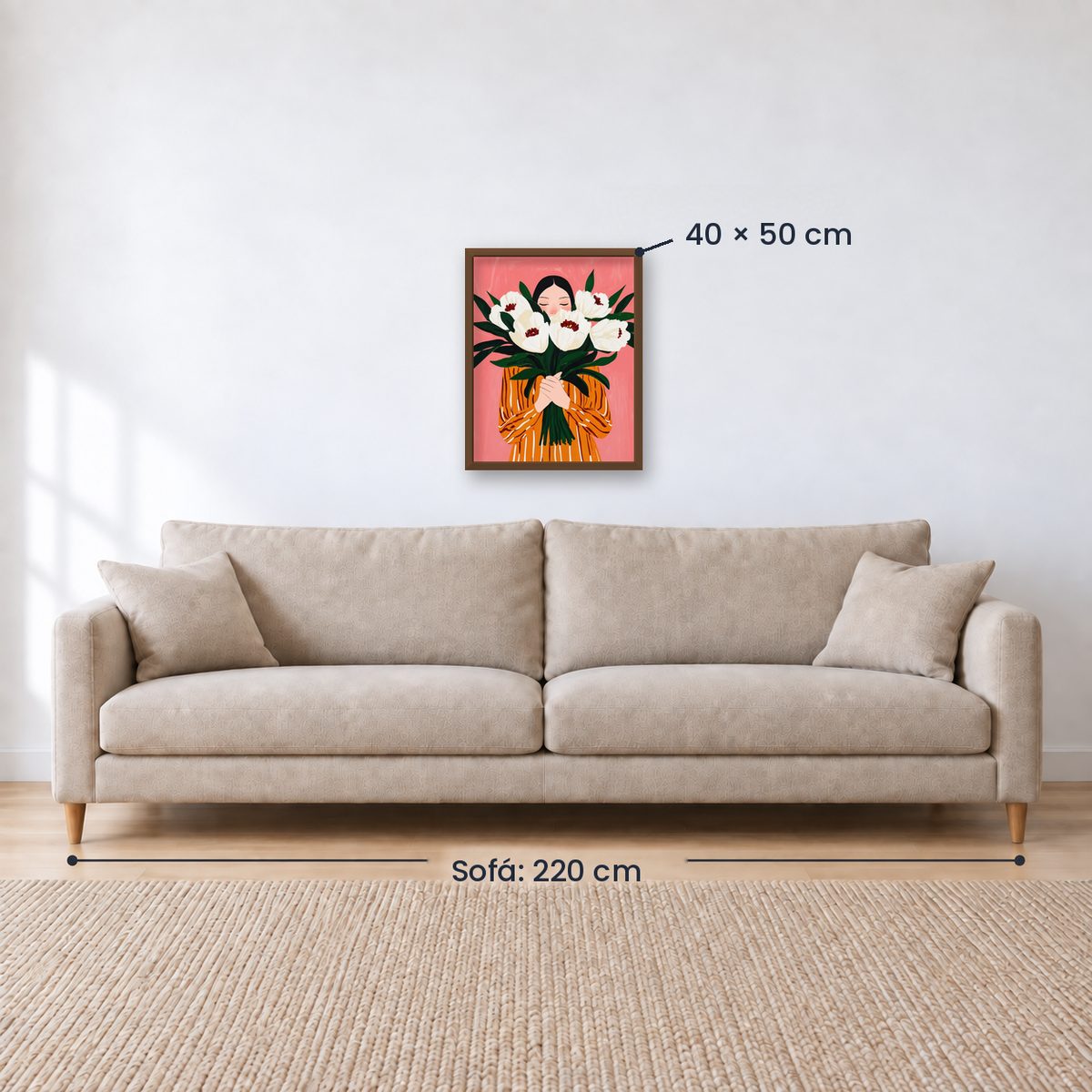 Cuadro Decorativo Abstractos, Ilustraciones Modernas XXXX