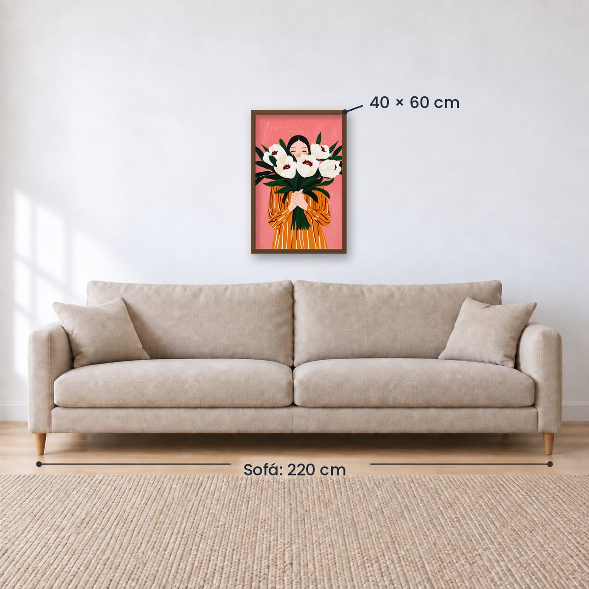 Cuadro Decorativo Abstractos, Ilustraciones Modernas XXXX