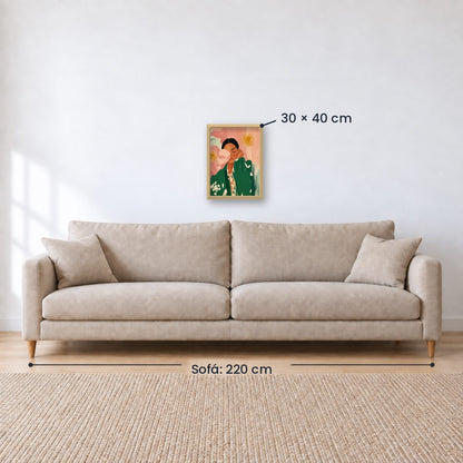 Cuadro Decorativo Abstractos, Ilustraciones Modernas XXXXII