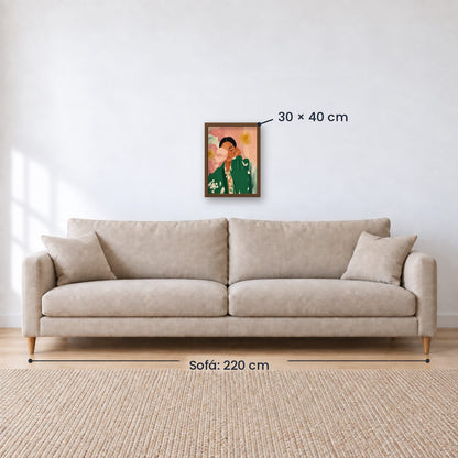 Cuadro Decorativo Abstractos, Ilustraciones Modernas XXXXII