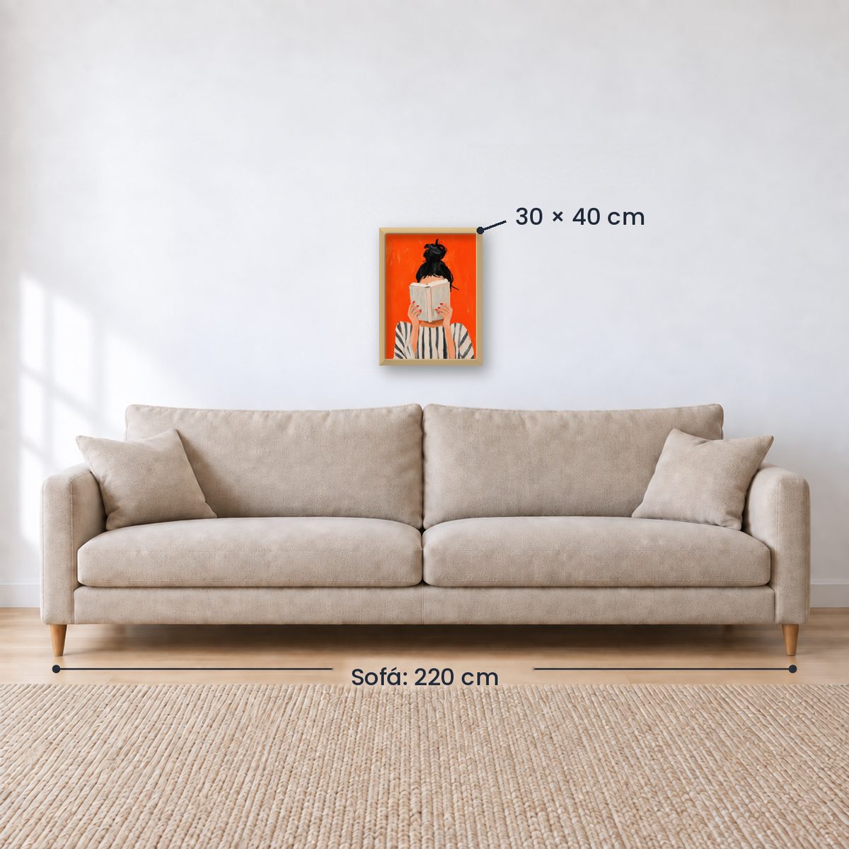 Cuadro Decorativo Abstractos, Ilustraciones Modernas XXXXVI