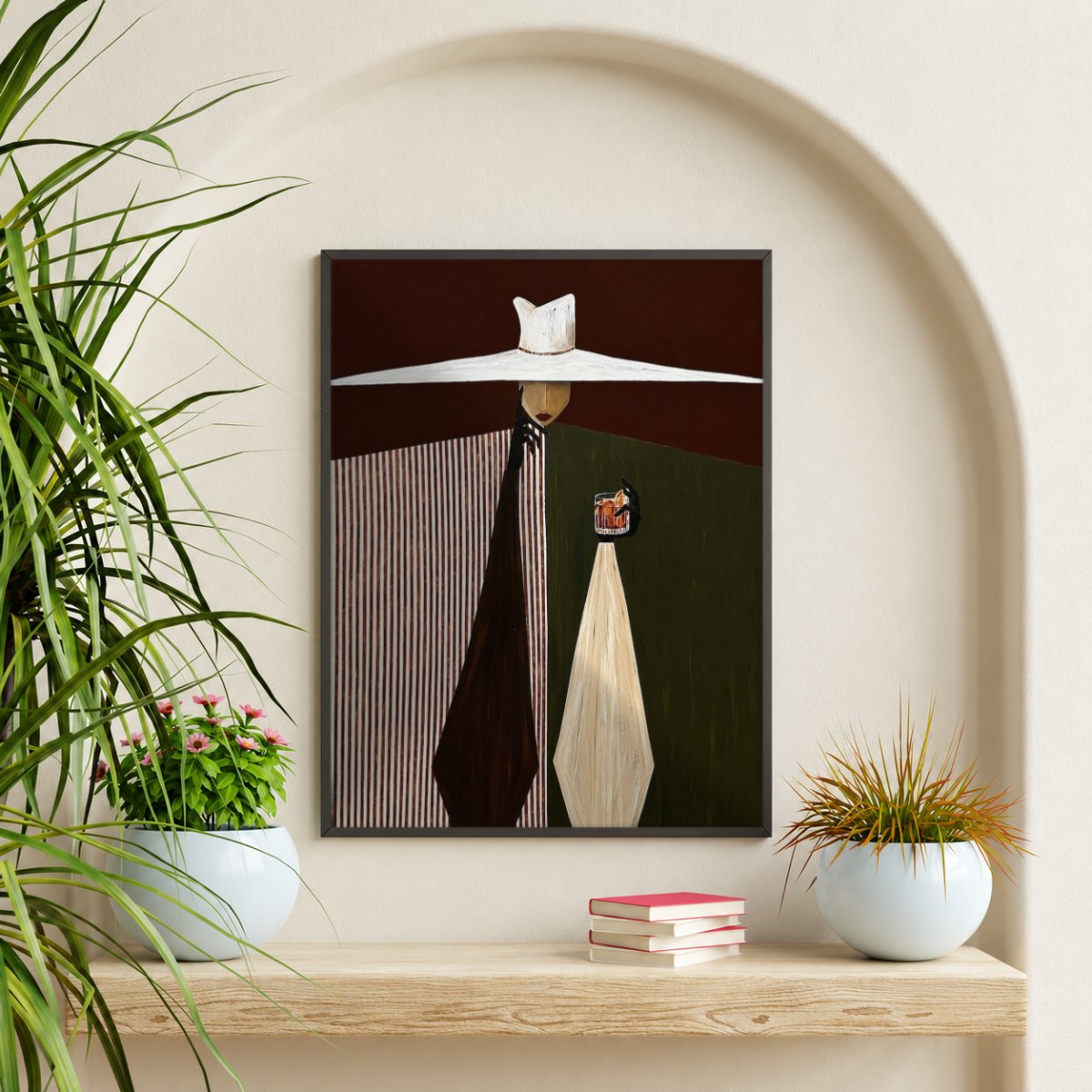 Cuadro Decorativo Abstractos, Ilustraciones Modernas XXXXVIII
