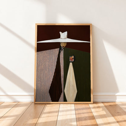Cuadro Decorativo Abstractos, Ilustraciones Modernas XXXXVIII
