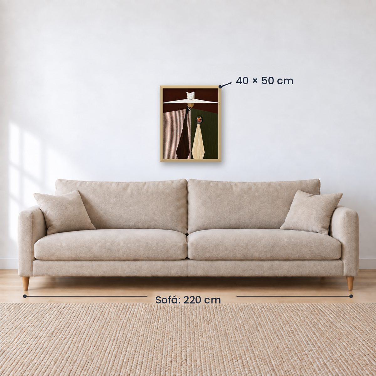 Cuadro Decorativo Abstractos, Ilustraciones Modernas XXXXVIII